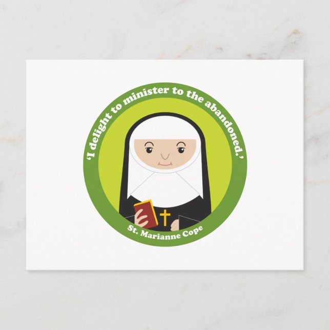 St. Marianne Cope Postcard (Front)