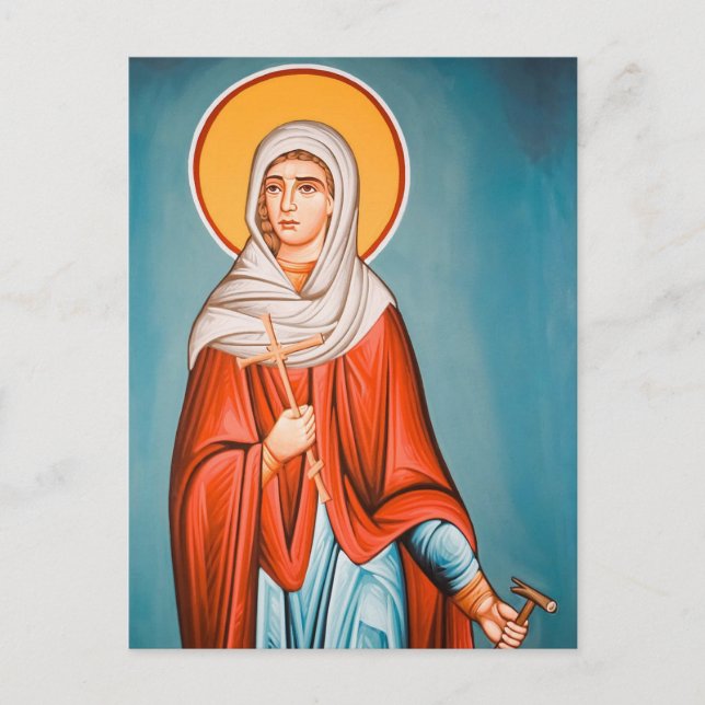St. Marina Orthodox Christian  Postcard (Front)