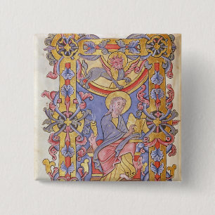 St. Mark 2 Inch Square Button