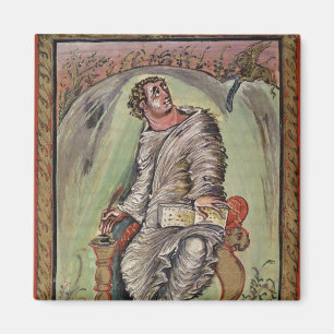 St. Mark at his desk Magnet