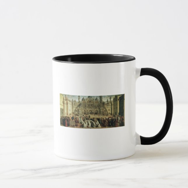 St. Mark Preaching in Alexandria, Egypt, 1504-07 Mug (Right)