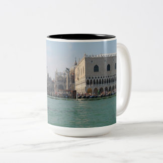 St. Mark’s Square from the Grand Canal Two-Tone Coffee Mug