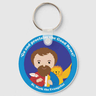 St. Mark the Evangelist Keychain