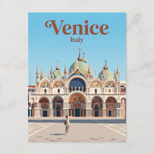 St. Mark's Basilica Italy Postcard