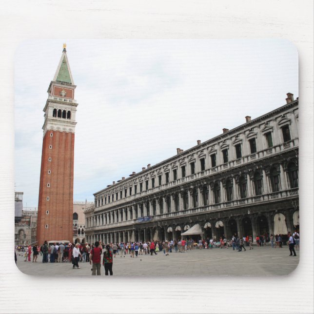 St Mark's Square in Venice, Italy Mouse Pad (Front)