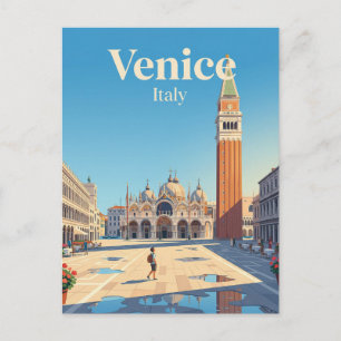 St. Mark's Square Italy Postcard