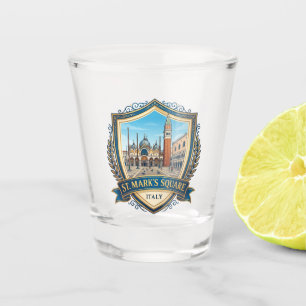 St. Mark's Square Italy Shot Glass