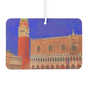 St Mark's Square Piazzetta painting Air Freshener