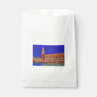 St Mark's Square Piazzetta painting Favour Bag
