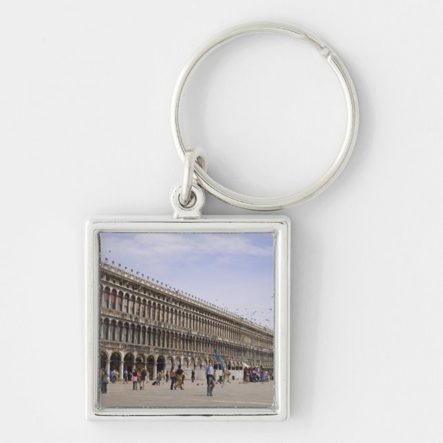 St. Mark's Square, Venice, Italy Keychain (Front)