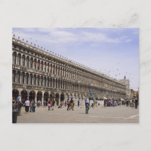 St. Mark's Square, Venice, Italy Postcard