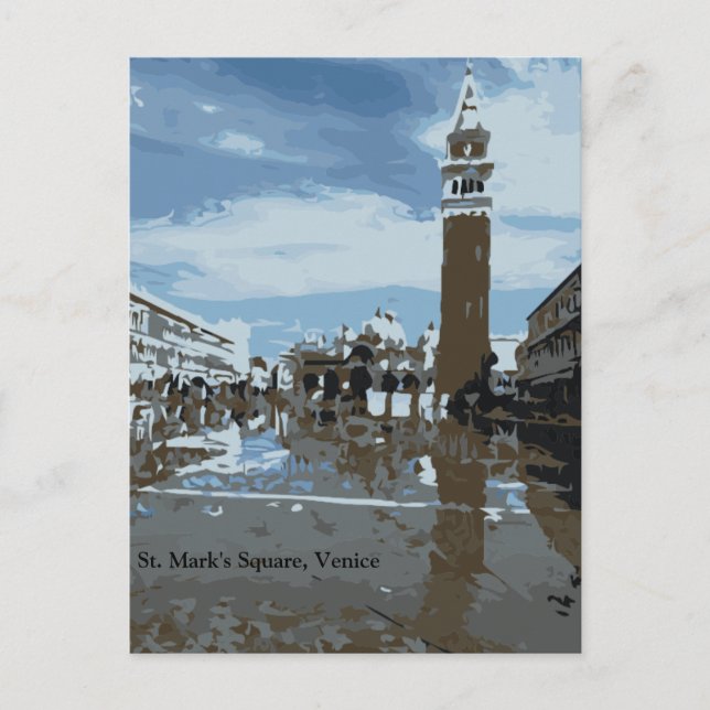 St. Mark's Square, Venice, Italy Postcard (Front)