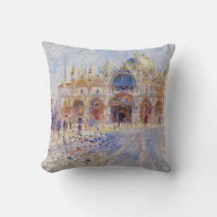 St Mark's Square, Venice (Piazza San Marco) Throw Pillow