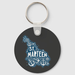 ST. MARTEEN KEYCHAIN