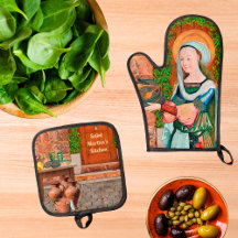 St. Martha of Bethany in Her Kitchen