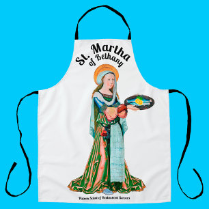 St. Martha of Bethany in Her Kitchen (Plain) Apron