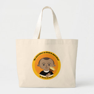 St. Martin de Porres Large Tote Bag