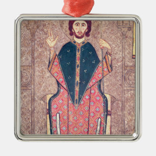 St. Martin of Tours, detail from an altar Metal Ornament