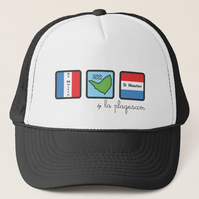 St Martin Trucker Hat (Front)