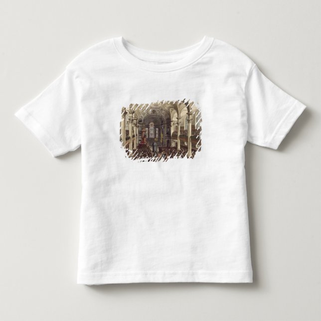 St Martins in the Fields, from 'Ackermann's Microc Toddler T-shirt (Front)