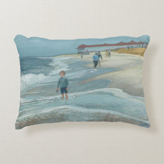St Mary by the Sea - Grey Backing Accent Pillow