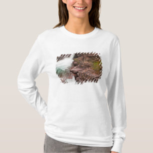 St Mary Falls in Glacier National Park in T-Shirt