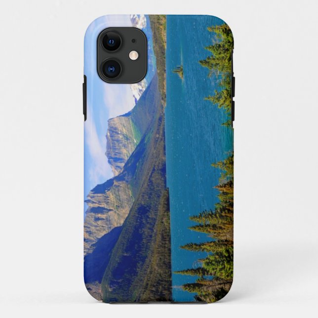 St. Mary Lake,  Glacier National Park,  Montana Case-Mate iPhone Case (Back)