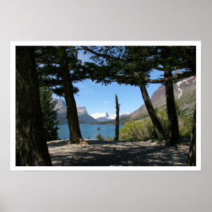 St. Mary Lake, Glacier National Park Poster