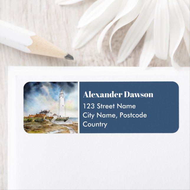 St Mary Lighthouse Whitley Bay Newcastle upon Tyne (Insitu)