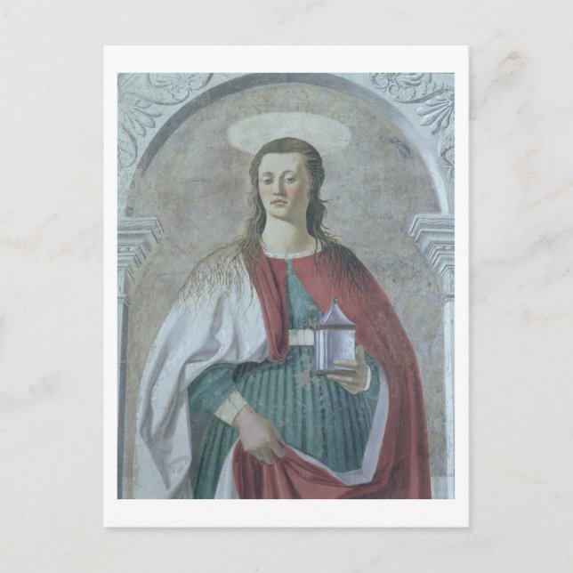 St. Mary Magdalene, 1466 (fresco) (detail) (see 62 Postcard (Front)