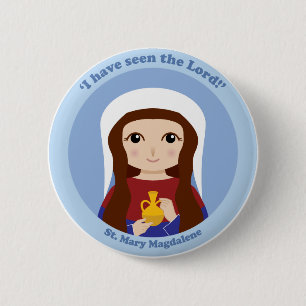 St. Mary Magdalene 2 Inch Round Button