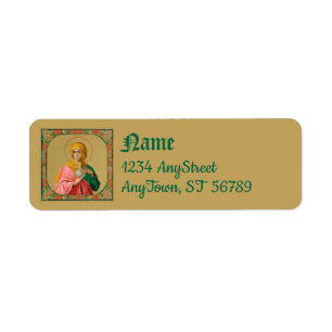 St. Mary Magdalene as a Myrrhbearer (ORX 01) Label