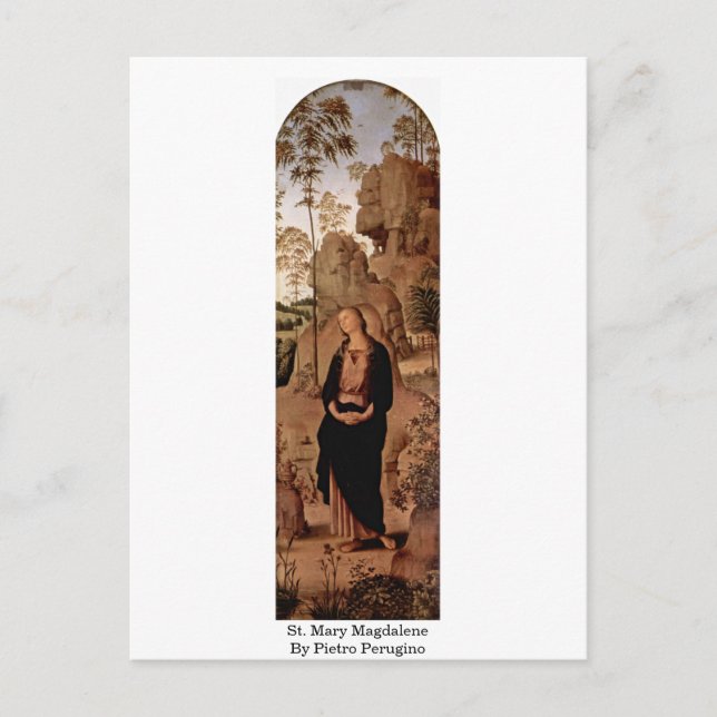 St. Mary Magdalene By Pietro Perugino Postcard (Front)