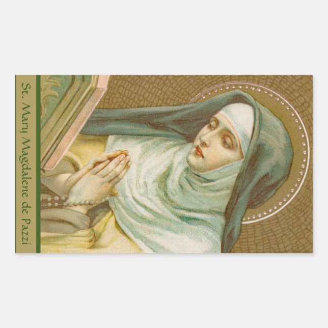St. Mary Magdalene de Pazzi (JM 45) Sticker (Front)