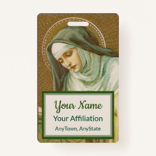 St. Mary Magdalene de Pazzi (JM 45) (Style 2) Badge