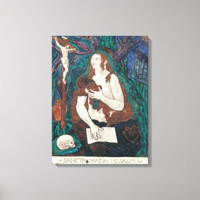 St. Mary Magdalene, Limousin Workshop Canvas Print (Front)
