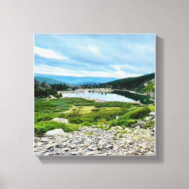 St. Mary’s Glacier CO  Canvas Print (Front)