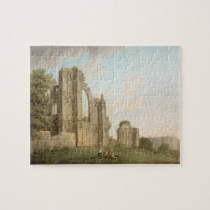 St Mary's Abbey, York, c.1778 (oil on canvas) Jigsaw Puzzle