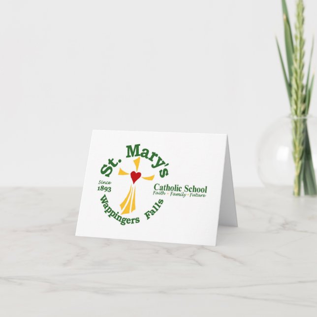 St. Mary's Catholic School Note Cards (Front)