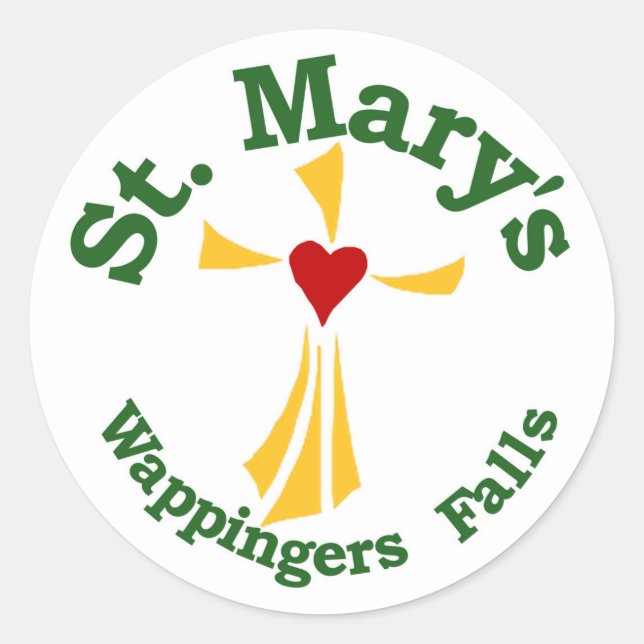 St. Mary's Catholic School Sticker (Front)