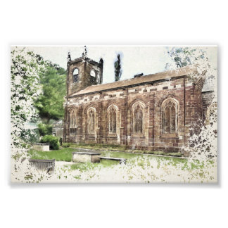 St Mary's Church, Luddenden Photo Print