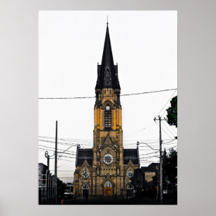 St. Mary's Church No 1 Colour Version Poster