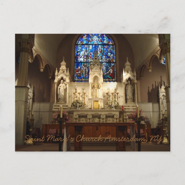 St. Mary's Church Postcard (Front)