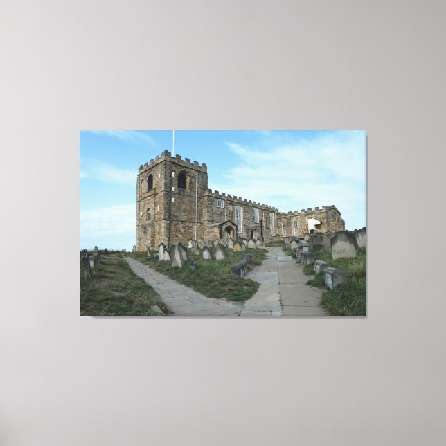 St Mary's Church Whitby Canvas Print (Front)