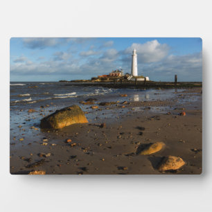 St. Mary'S Island   Whitley, England Plaque