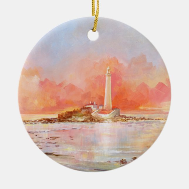 St Marys Lighthouse Ornament (Front)