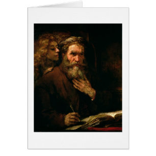 St. Matthew and The Angel, 1655-60 (oil on canvas)