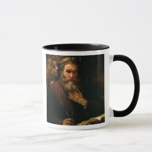 St. Matthew and The Angel, 1655-60 (oil on canvas) Mug
