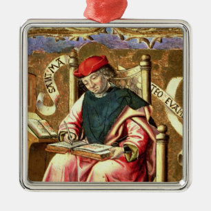 St. Matthew: Detail of Altarpiece Metal Ornament