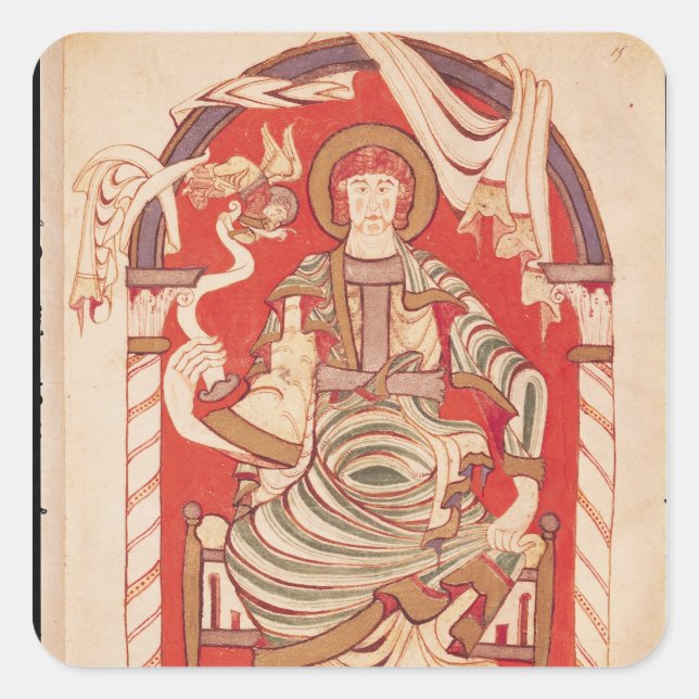 St. Matthew Square Sticker (Front)